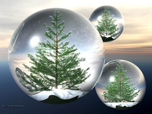 Зимний шар - оригинал