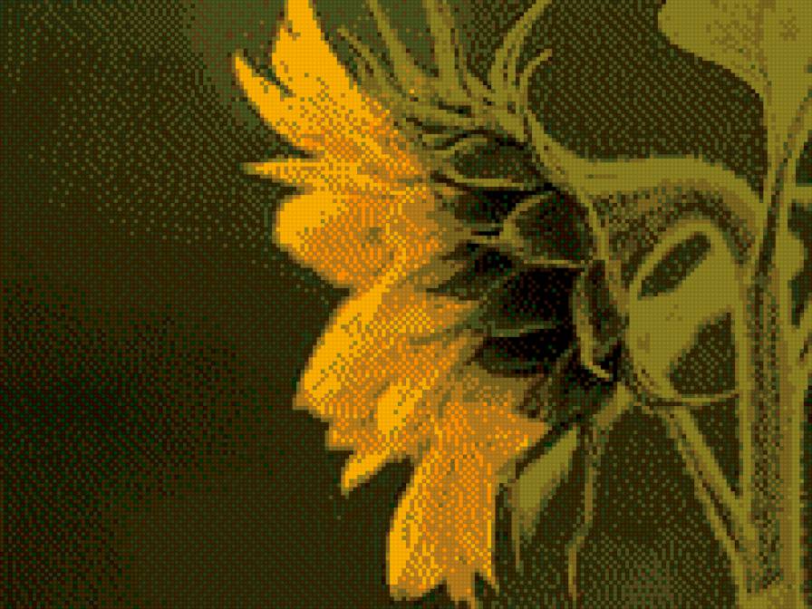 ПОДСОЛНУХ - пейзаж, цветы, подсолнухи - предпросмотр