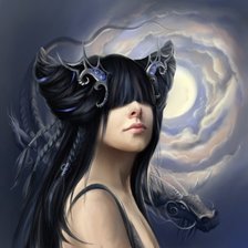 Схема вышивки «Незрячая»