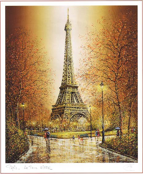 Париж - город, париж, эйфелева башня - оригинал