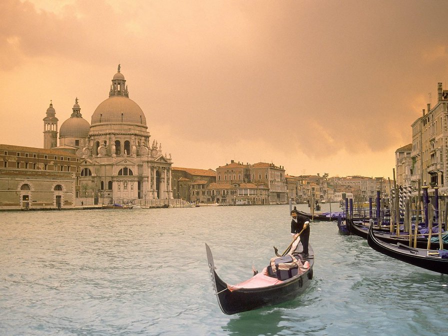 венеция - венеция, вода, закат - оригинал