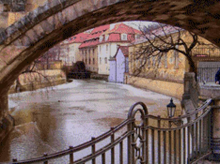 набережная - мост, вода, набережная, река - предпросмотр