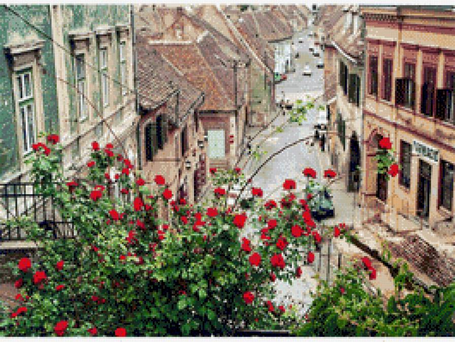 улица - улица, здания - предпросмотр