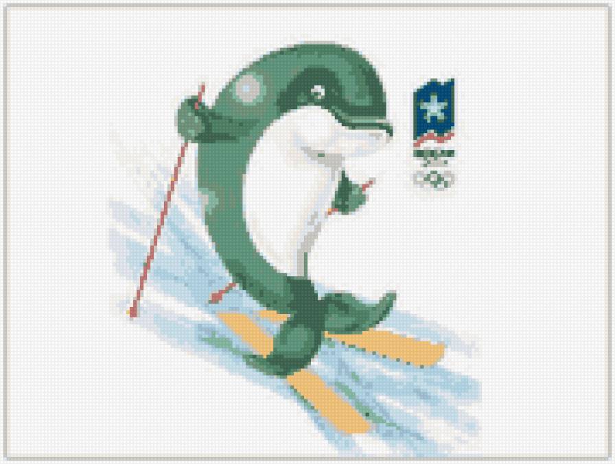 дельфинчик - олимпиада, спорт - предпросмотр