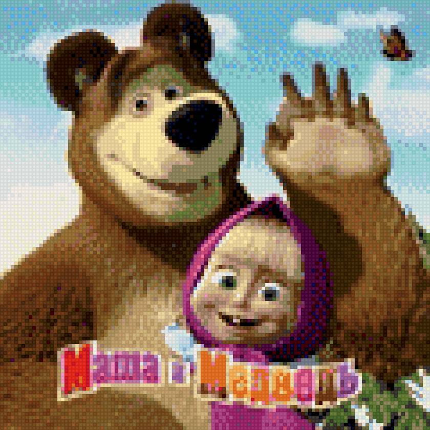 Маша и Медведь - медведь, детская, мультик, маша - предпросмотр
