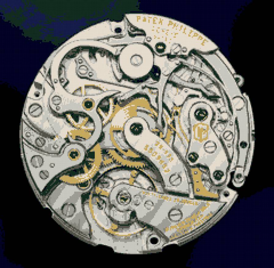 механизм - часы - предпросмотр