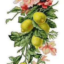 Оригинал схемы вышивки «Лимоны» (№576367)
