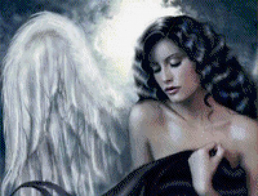 Ангел - девушка, ангел - предпросмотр