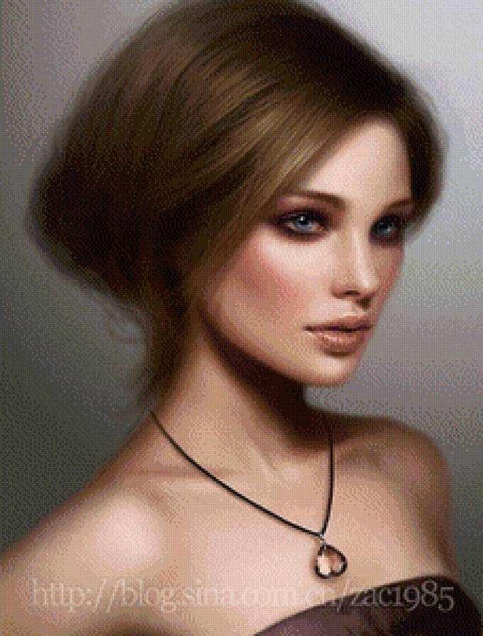 Милая девушка - дама, красавица, девушка - предпросмотр