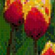 Предпросмотр схемы вышивки «тюльпаны» (№576540)