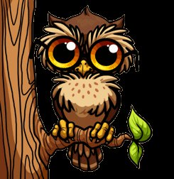 совёнок - картина детская - оригинал