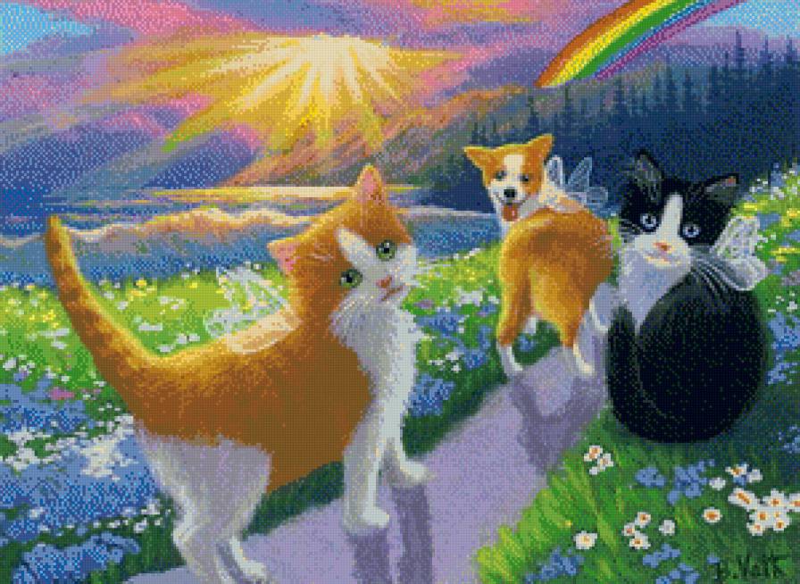 картина - картина кошки - предпросмотр