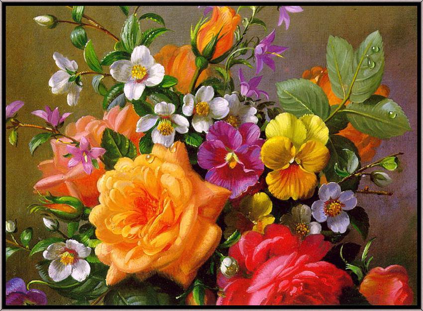 Цветы весны - цветы - оригинал