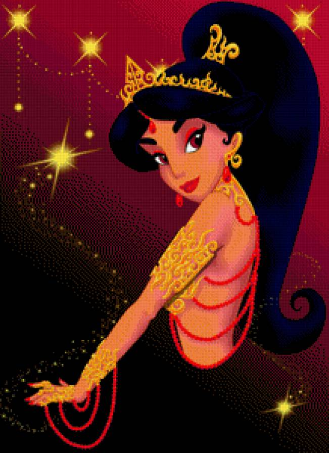 жасмин - принцесса диснея - предпросмотр