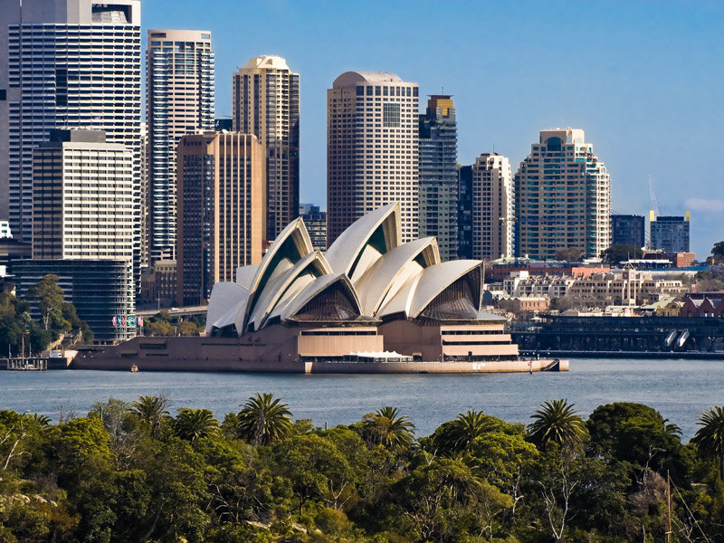 Сидней - австралия, города мира, оперный театр, сидней - оригинал