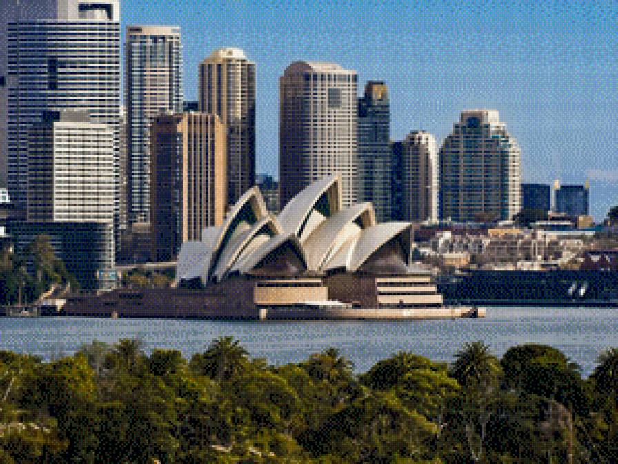 Сидней - города мира, оперный театр, сидней, австралия - предпросмотр
