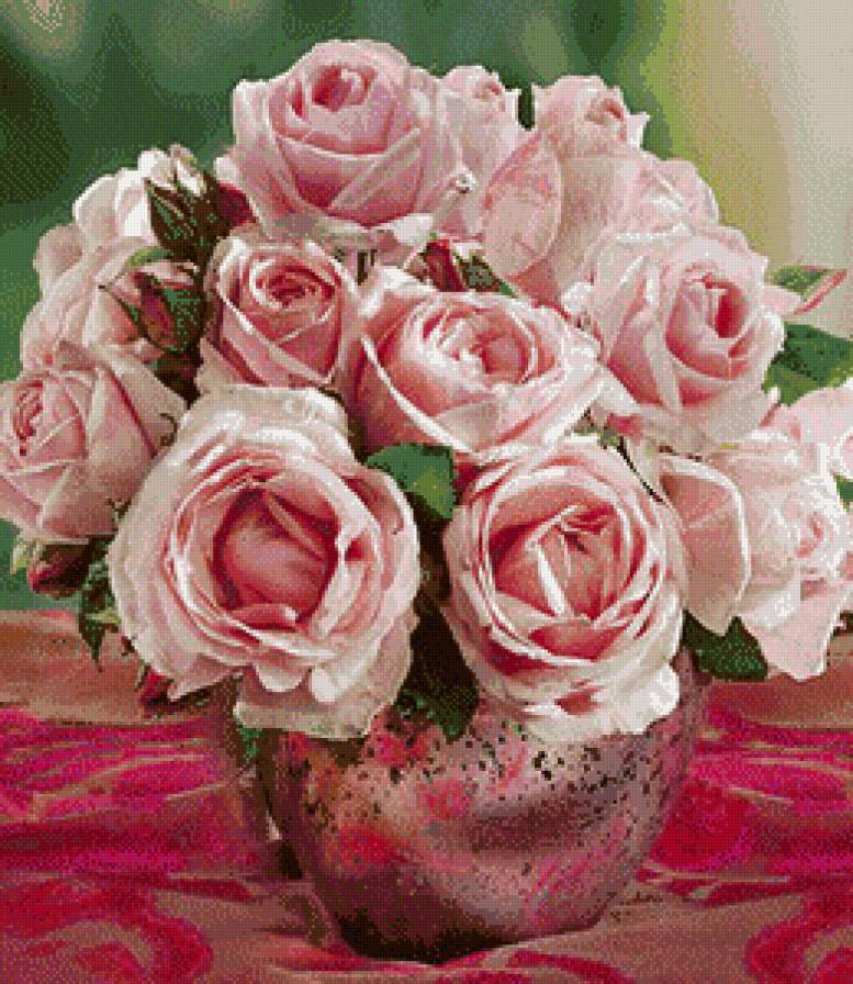 букет - картина цветы - предпросмотр