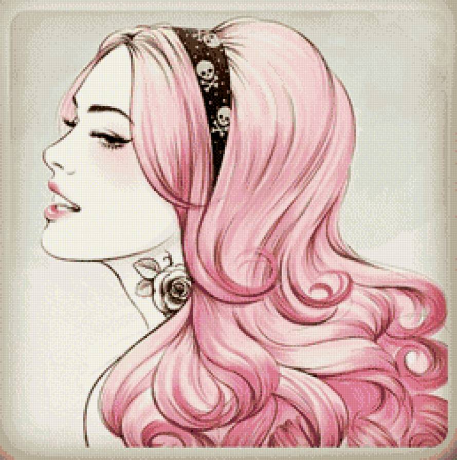 Девушка - девушка, красавица - предпросмотр