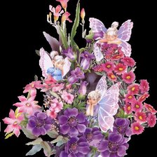 Схема вышивки «Чудо букет»