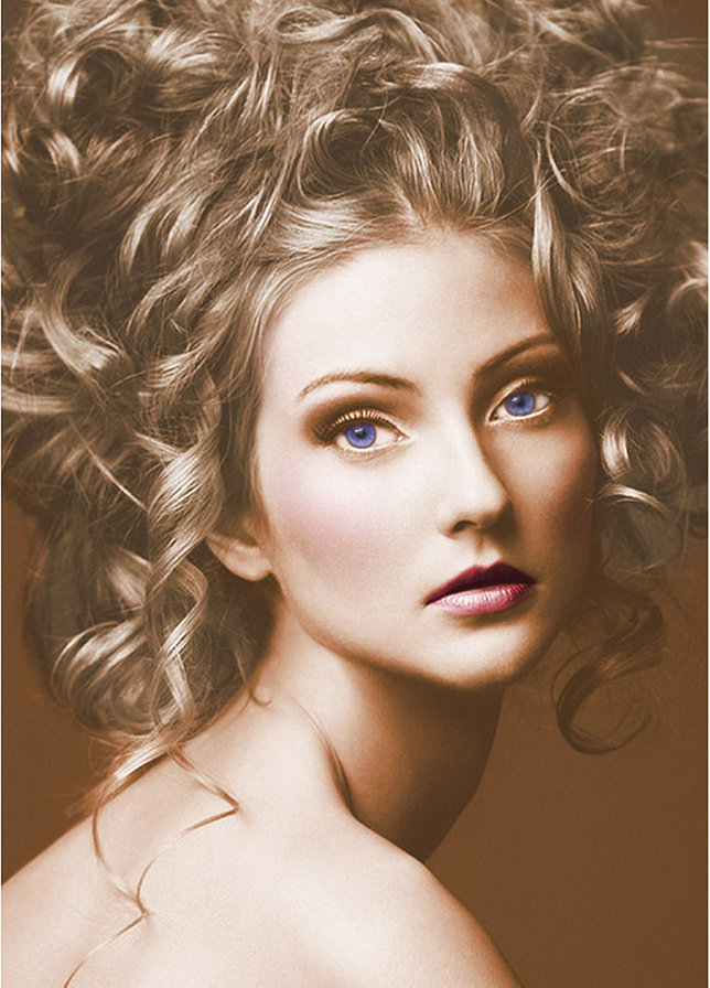 Девушка - дама, монохром, красавица, девушка - оригинал