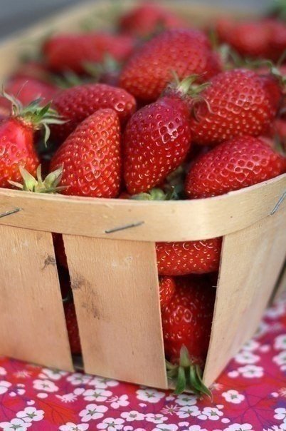 Кусочек лета - десерт, клубника - оригинал