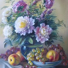 Схема вышивки «натюрморт»