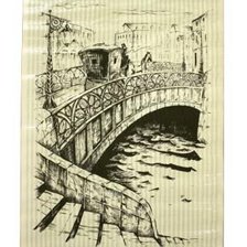 Схема вышивки «мост»