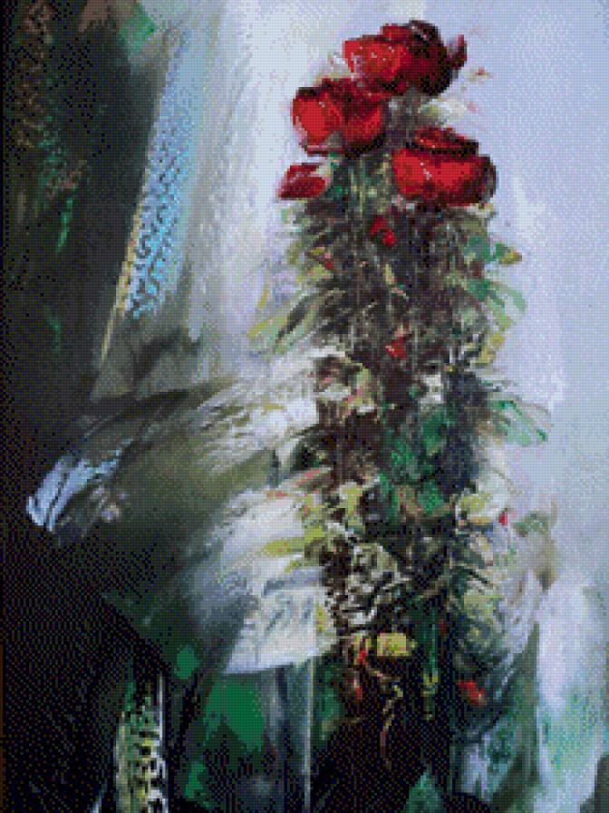 Nelu Gradeanu-Roze - kwiaty, roze - предпросмотр