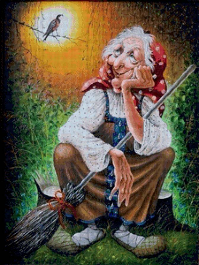 Бабуся-Ягуся - сказка - предпросмотр