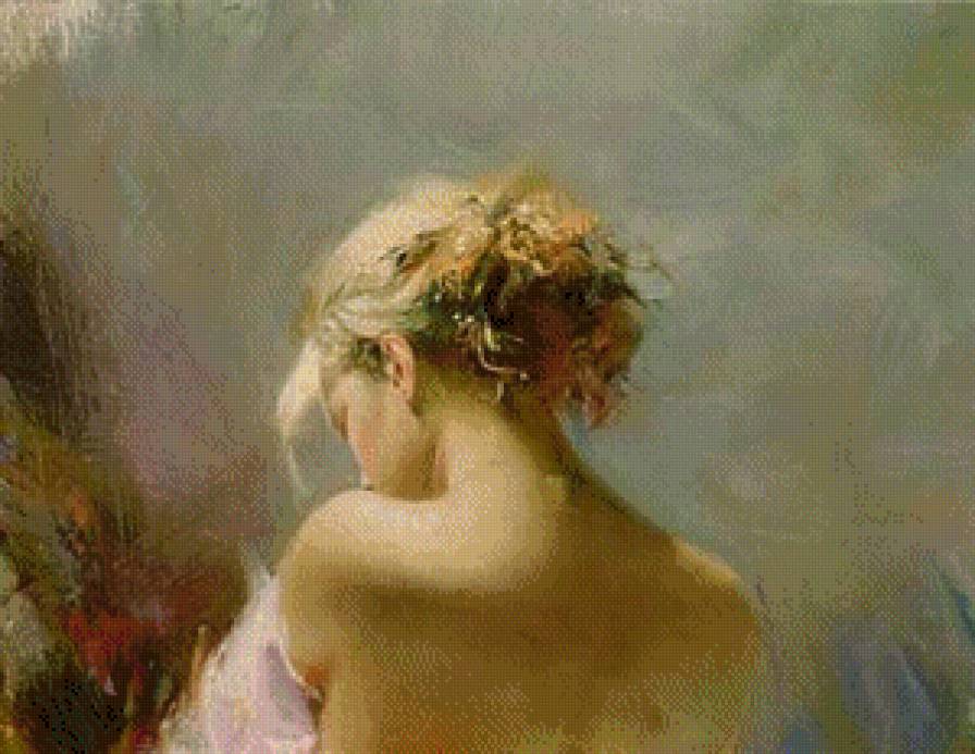 Утро.Пино Даэни - пино даэни, живопись - предпросмотр