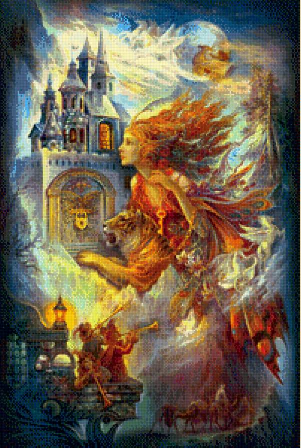 картина - девушка, красота.фентези - предпросмотр