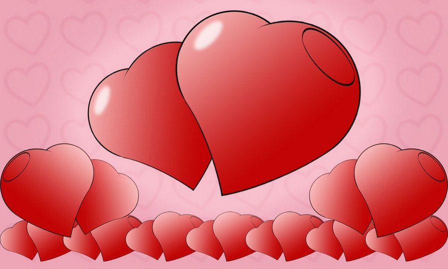 сердечки - оригинал