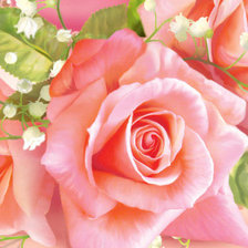 Схема вышивки «роза с ланд»