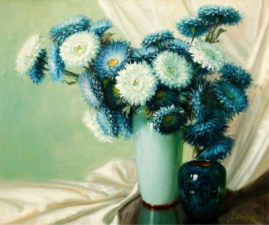 Астры - астры, цветы - оригинал