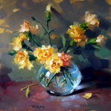 Схема вышивки «róże herbaciane»