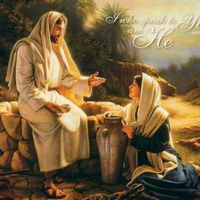 Схема вышивки «Jezus i Samarytanka»