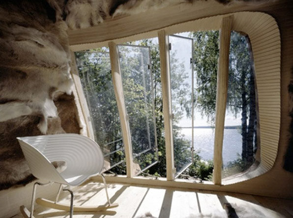 ИЗ ОКНА - пейзаж - оригинал