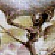 Предпросмотр схемы вышивки «воробей на ветке» (№582198)