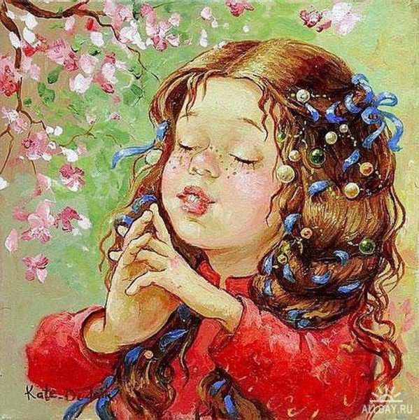 Девчушка - детская, дети, девочка - оригинал