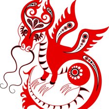 Оригинал схемы вышивки «Китайский дракон» (№582242)