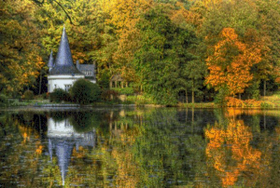 Церковь у пруда - предпросмотр