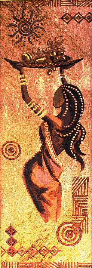 африканка - африка, девушка - оригинал