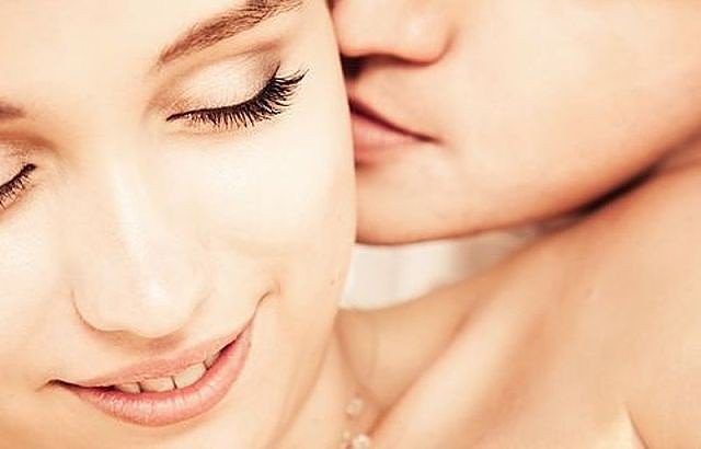 тихий шепот - девушка, парень, люди, нежность, любовь, юноша, пара - оригинал