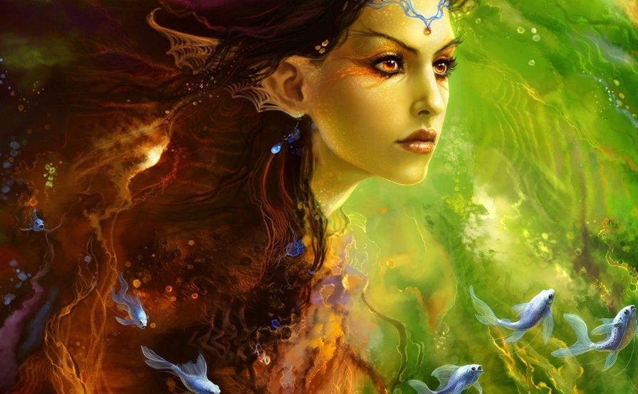 русалка - фэнтези девушки - оригинал