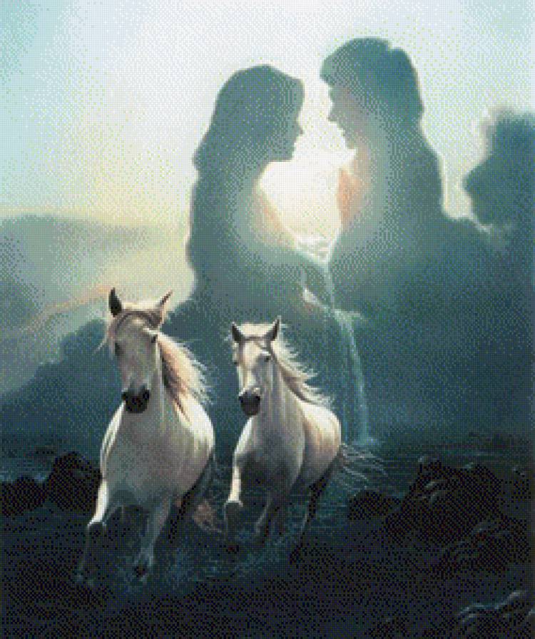 Закат.Джим Уоррен - джим уоррен, живопись - предпросмотр