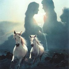 Схема вышивки «Закат.Джим Уоррен»