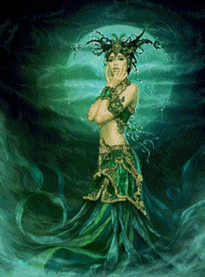 Хлин - богиня утешения - скандинафия, богиня, хлин, мифология, утешние - предпросмотр