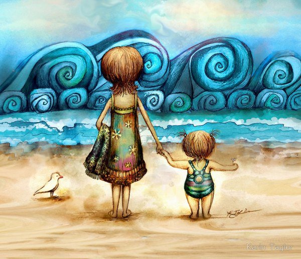 Karin Taylor - море - оригинал