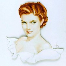 Схема вышивки «портрет»