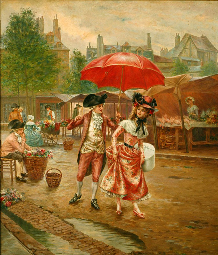 кавалер - картина - оригинал